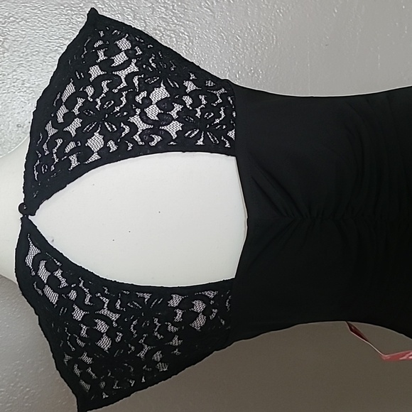 Enfocus woman’s black bodycon sequins details sleeveless stretch Coctail dress 6 - Picture 7 of 12